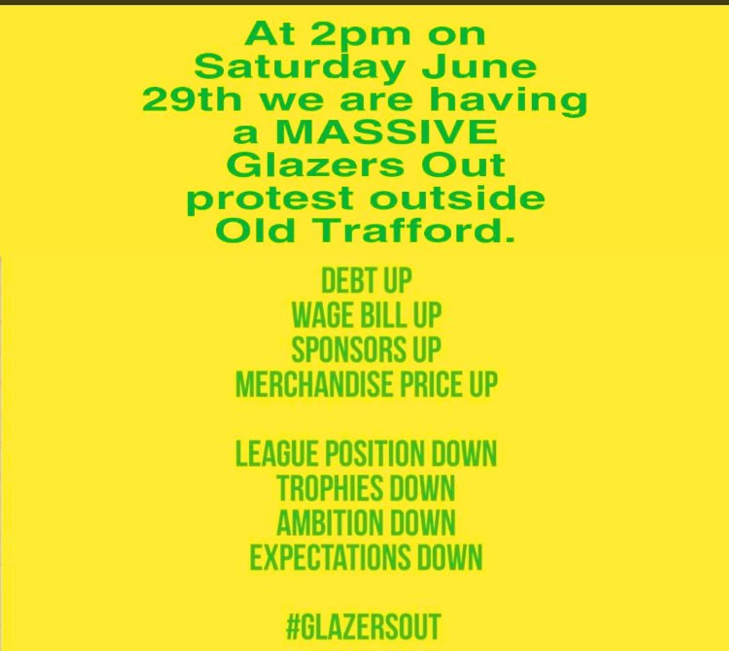 GlazersOUT