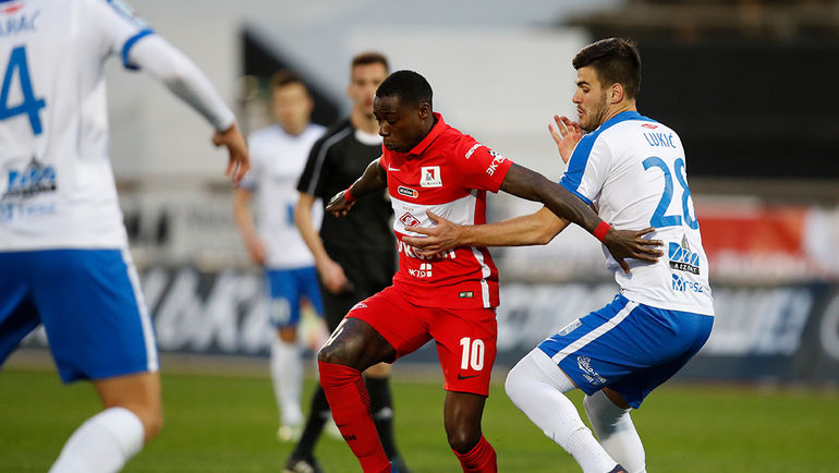 Эксперименты Карреры и ошибка Селихова.  «Спартак» упустил победу над «Осиеком»