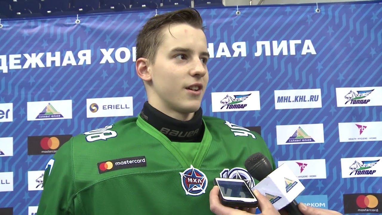 Топовый юниор забросил первые шайбы за «Салават». Через 10 дней его выберут на драфте НХЛ