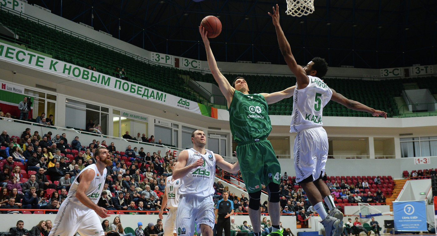 Баскетбол. Единая Лига ВТБ. Зелена Гора - Астана