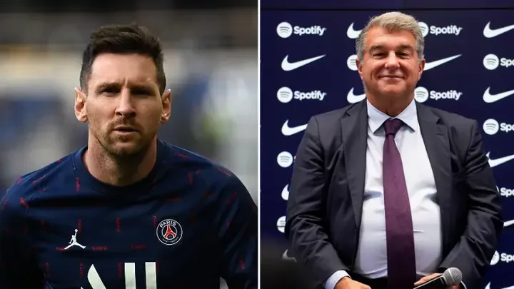 Клубы, Жоан Лапорта, Лионель Месси, Барселона, ПСЖ