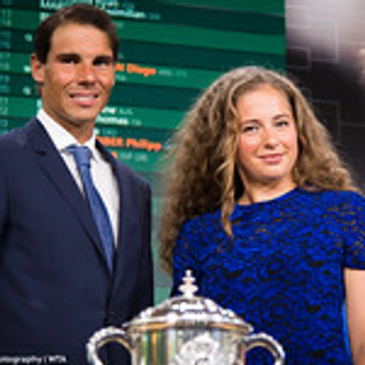 Rafael Nadal, Jelena Ostapenko