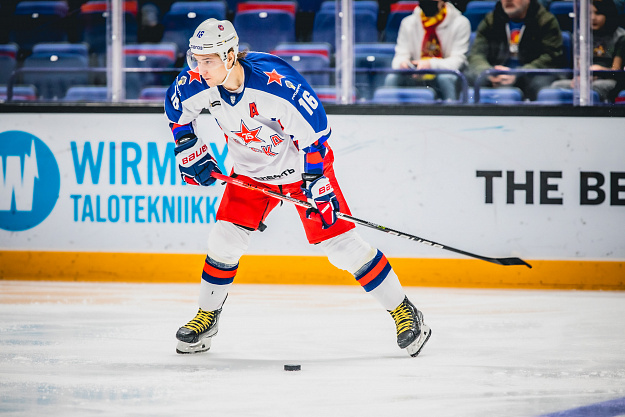 Дубль Плотникова приносит победу в Хельсинки