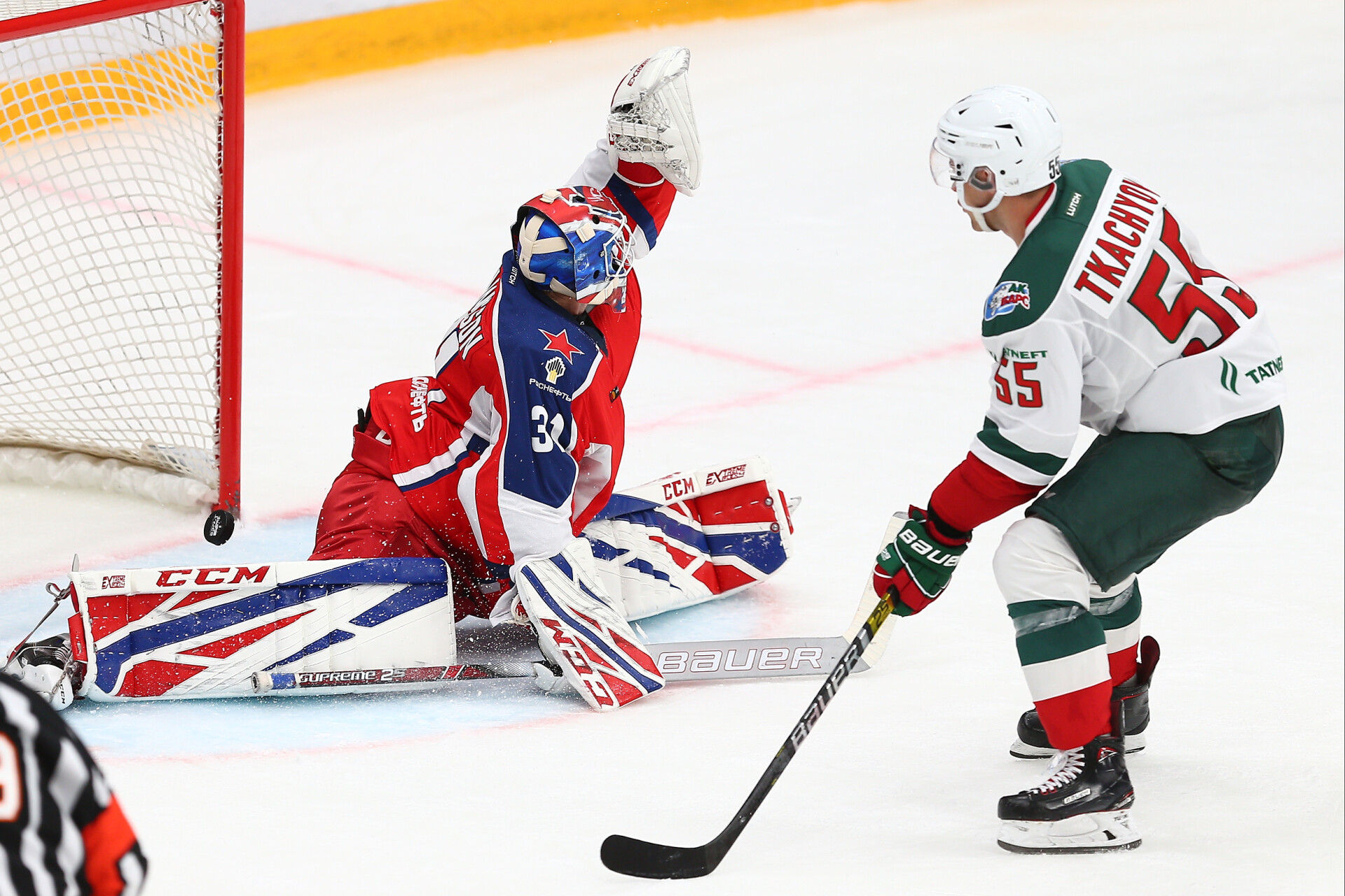 ЦСКА вырвал победу у «Ак Барса» в начале сезона