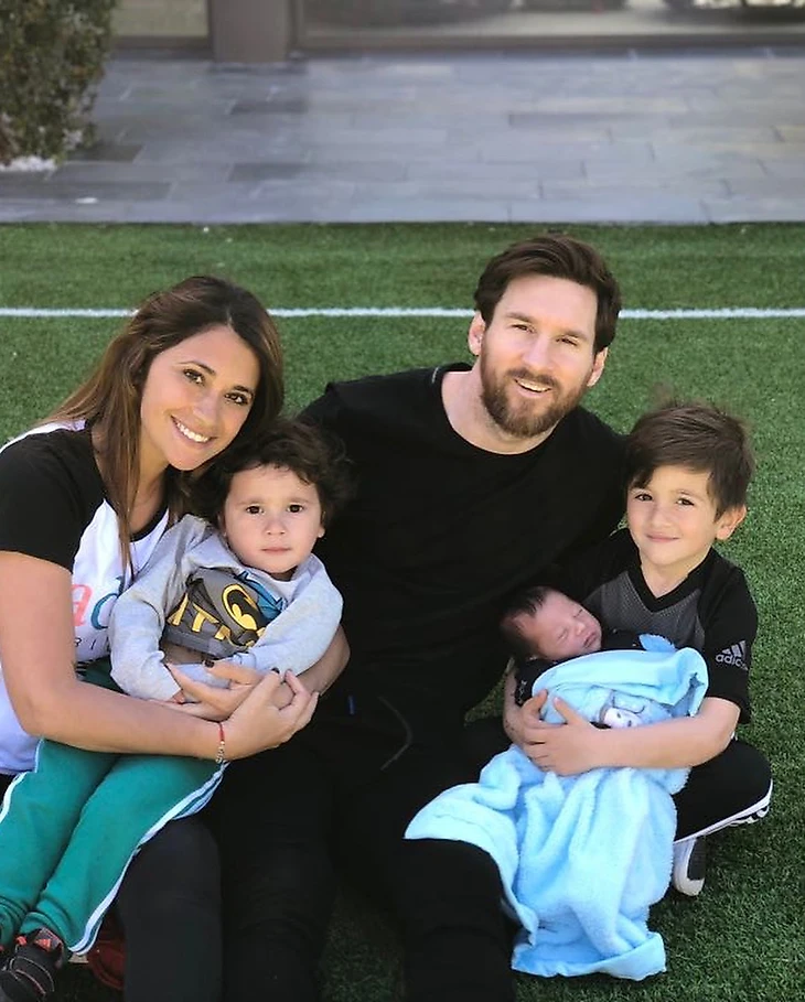 Messi family