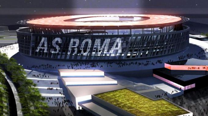 Рома, серия А Италия, стадионы