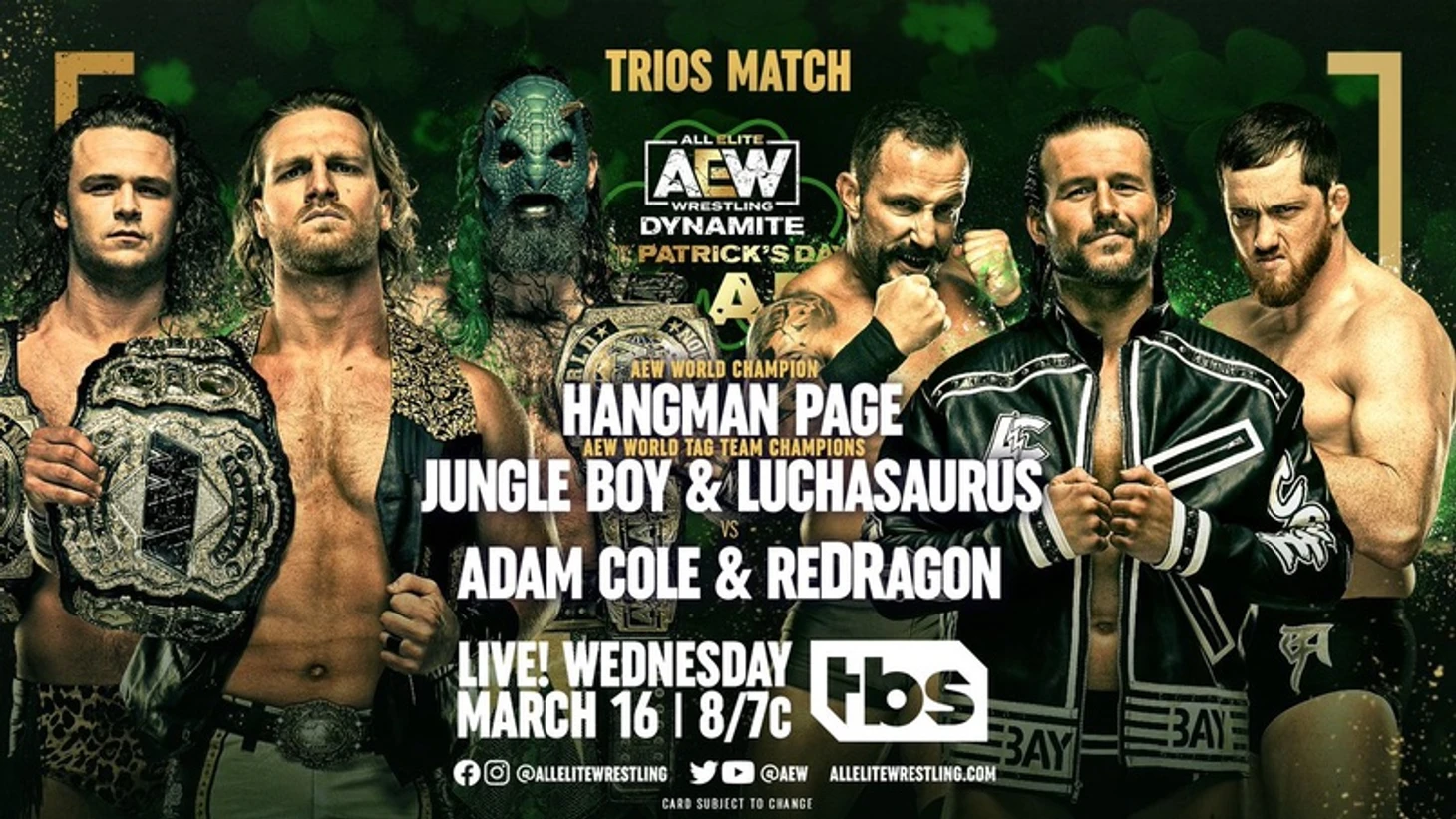 Обзор AEW Dynamite: St. Patrick's Day Slam, изображение №1