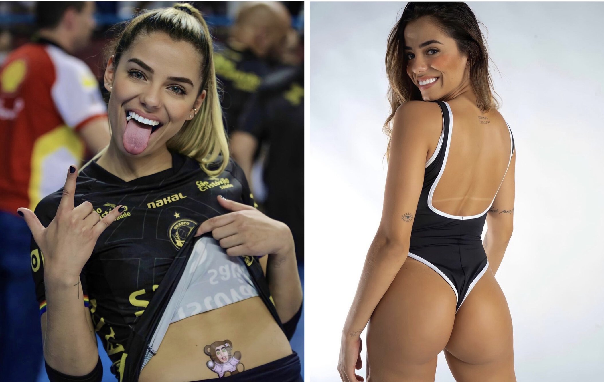 Кейла Алвес — волейболистка и модель из Бразилии!