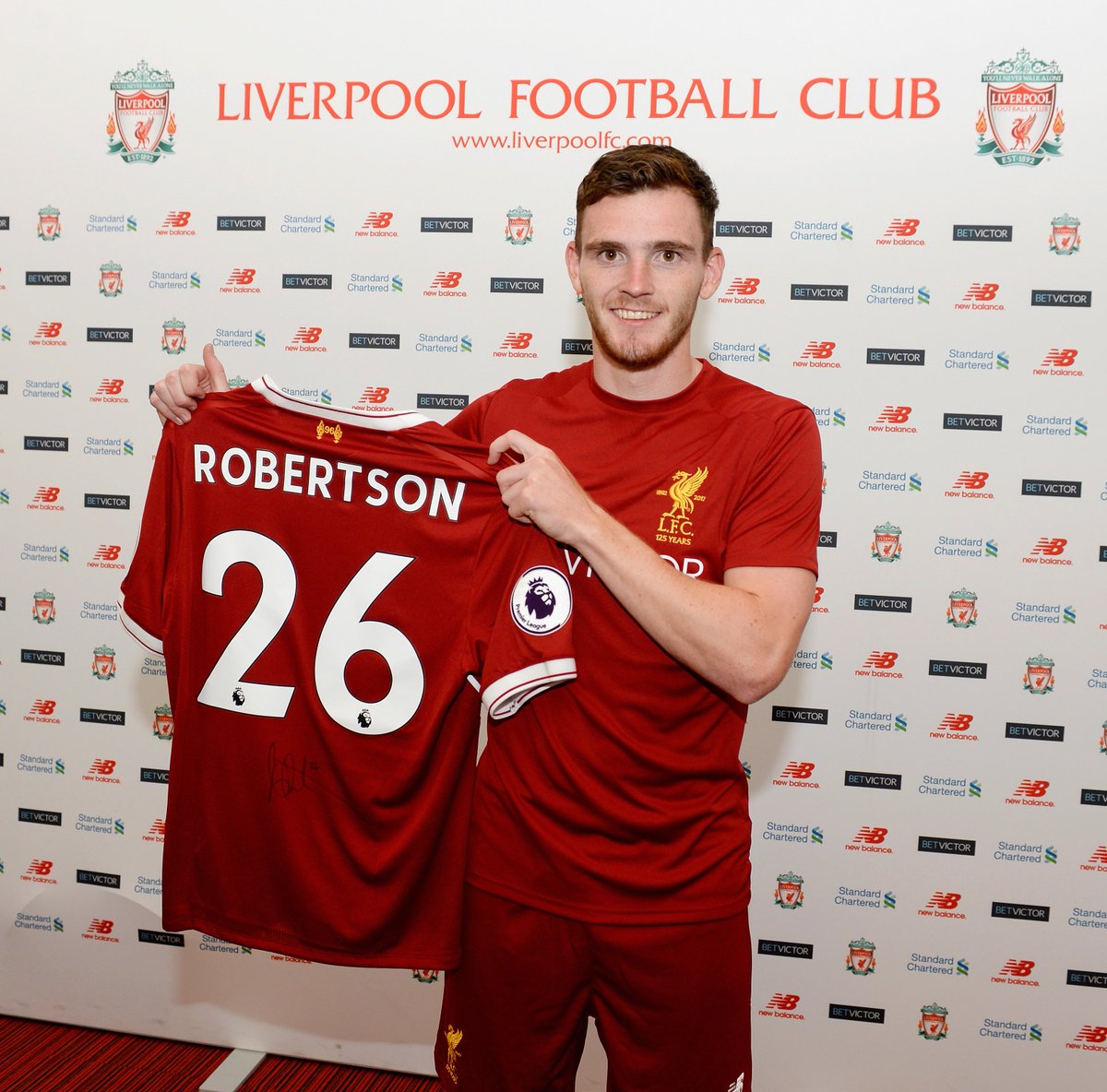 В этот день в 2017 году Энди Робертсон присоединился к «Ливерпулю»