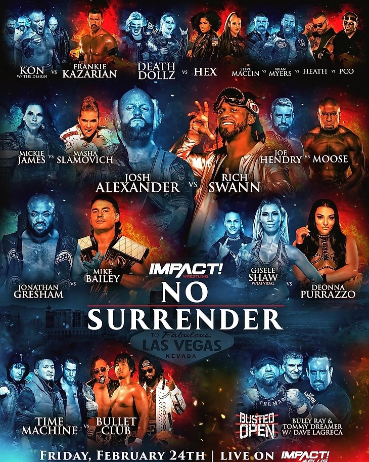 Обзор IMPACT Wrestling — No Surrender XVI 2023, изображение №1