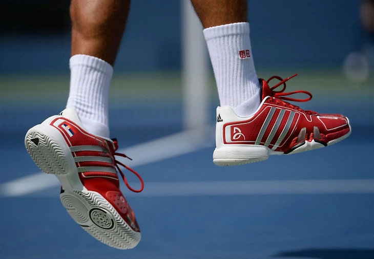 Эти кроссовки были на Джоковике в 2013 году на US Open