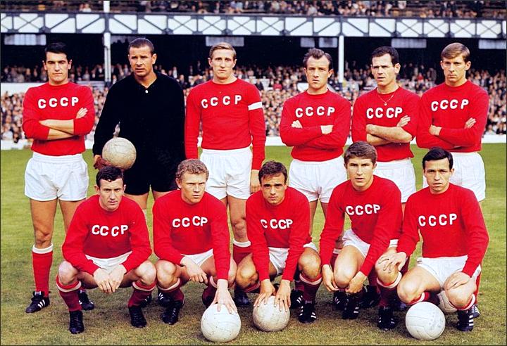 Сборная России по футболу, сборная СССР