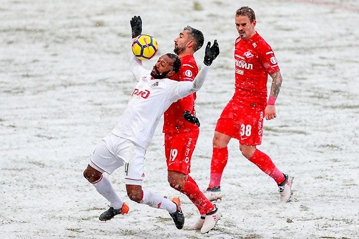 снежное дерби