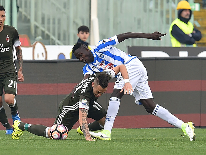 18-летний беженец сыграл против &laquo;Милана&raquo;