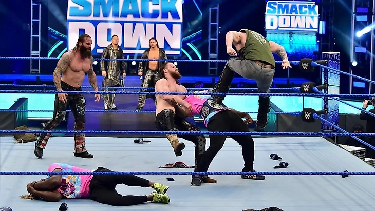 Обзор WWE Friday Night Smackdown 24.04.2020, изображение №6