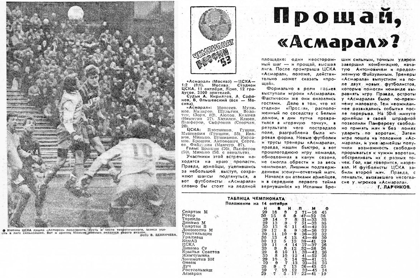 Асмарал бодается с ЦСКА, но вылетает
