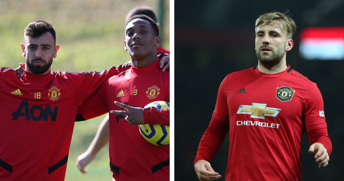 Антони Марсьяль, Манчестер Юнайтед, Люк Шоу