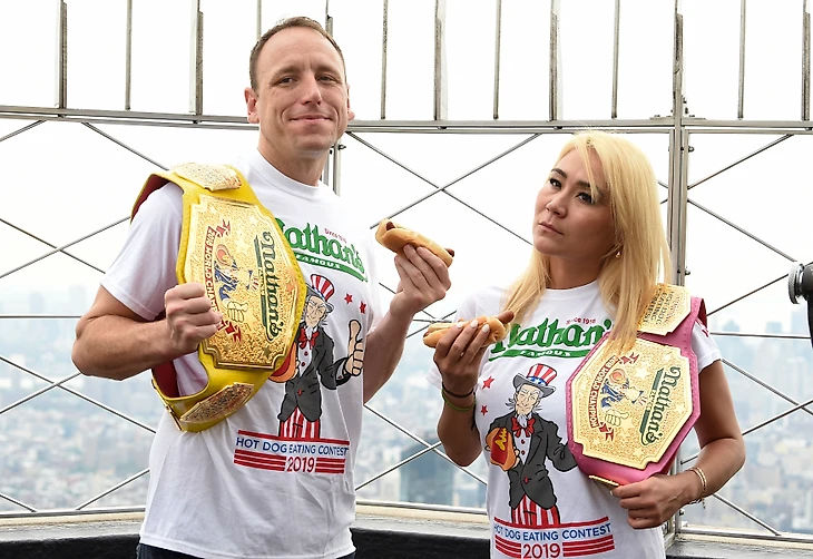 Joey Chestnut, Miki Sudo defend titles at Nathan's Famous ...