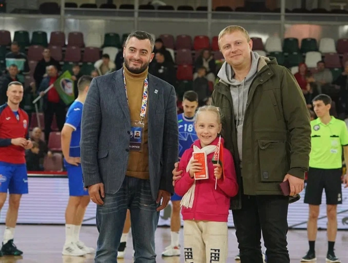 Награждение лучших болельщиков в Могилёве