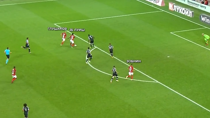 Контратака &quout;Спартака&quout;.