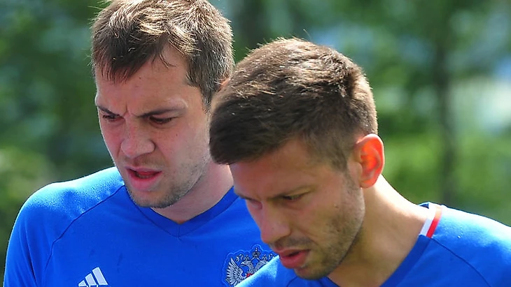 Дзюба и Смолов