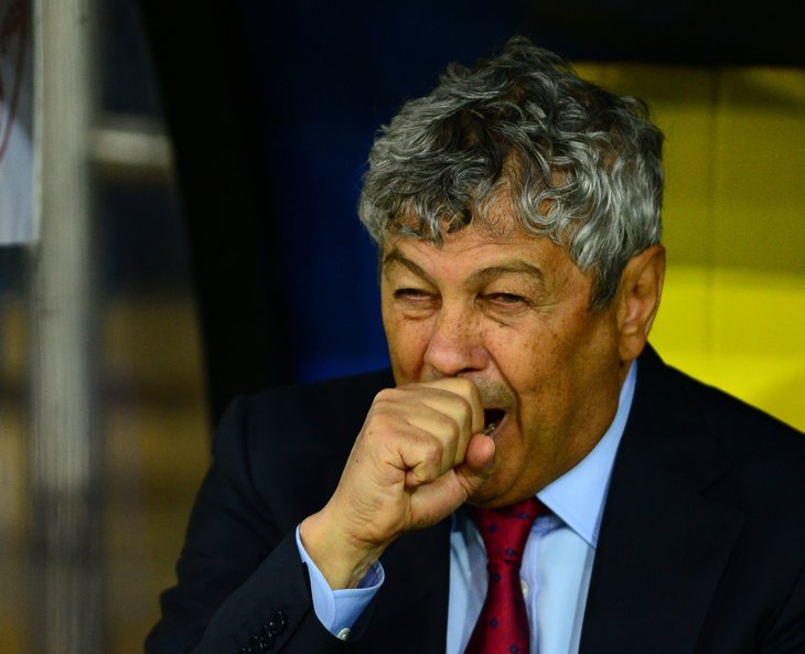 Lucescu, Ukrayna maçında böyle görüntülendi!