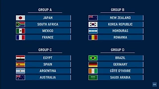 Футбол: Германия сыграет с Бразилией, Франция - с Японией, Испания - с Аргентиной на групповом этапе Олимпиады-2020