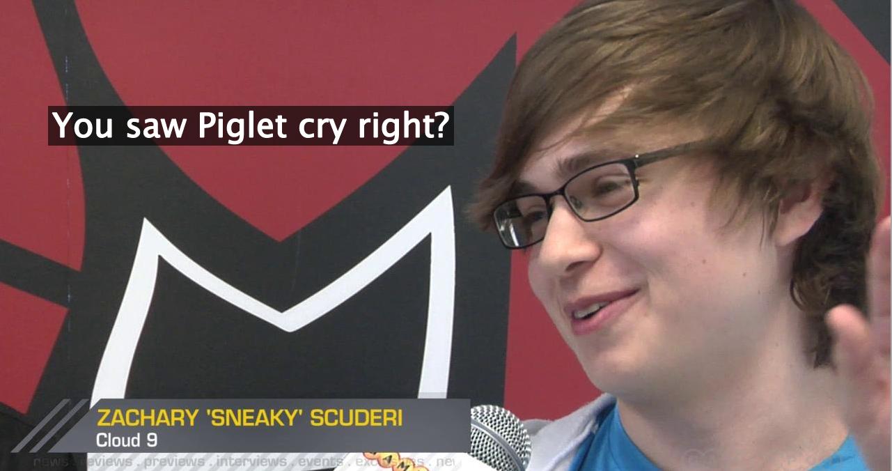 Piglet cry Sneaky