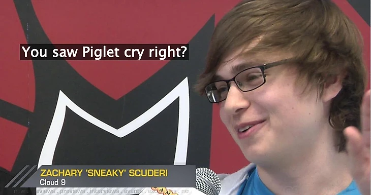 Piglet cry Sneaky