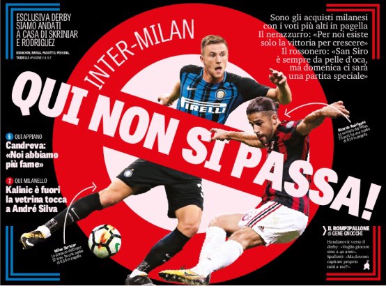 Здесь прохода нет! Заголовки Gazzetta, TuttoSport и Corriere за 13 октября