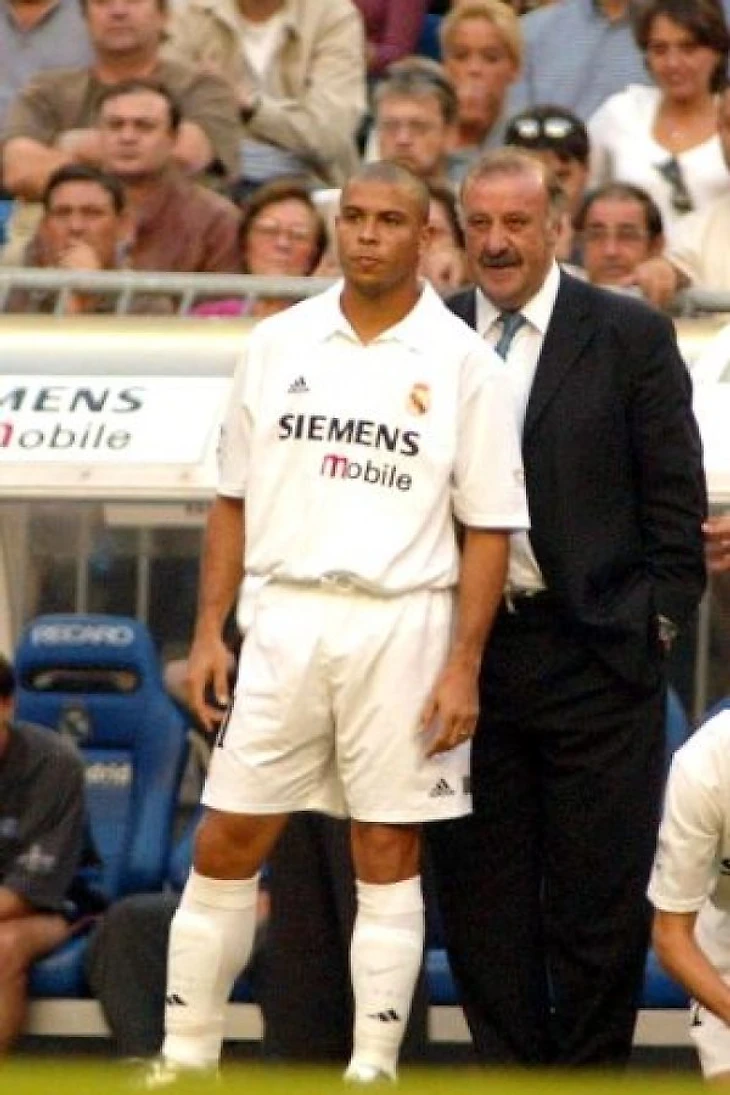 Дель Боске и Роналдо