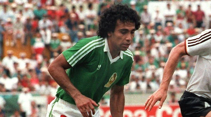 Уго Санчес в составе сборной Мексики