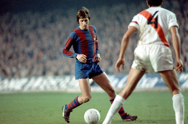 Barcelona 76-77 Road Johan Cruyff