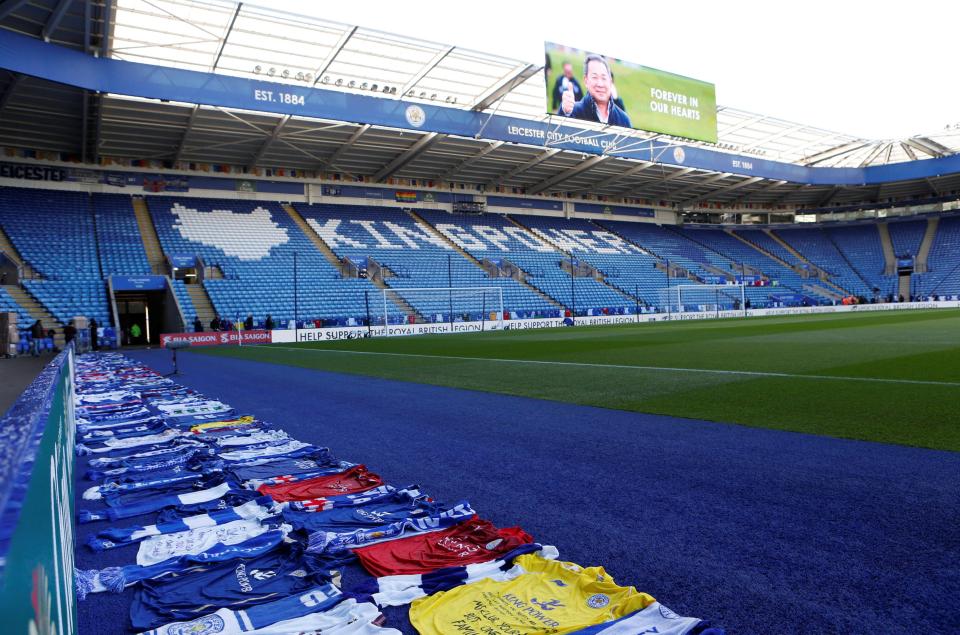 King Power stadium попрощался со своим боссом
