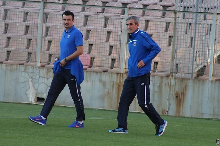 Тренеры гостей перед матчем