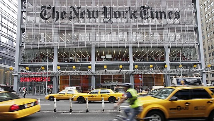 Здание редакции газеты New York Times в Нью-Йорке. Архивное фото