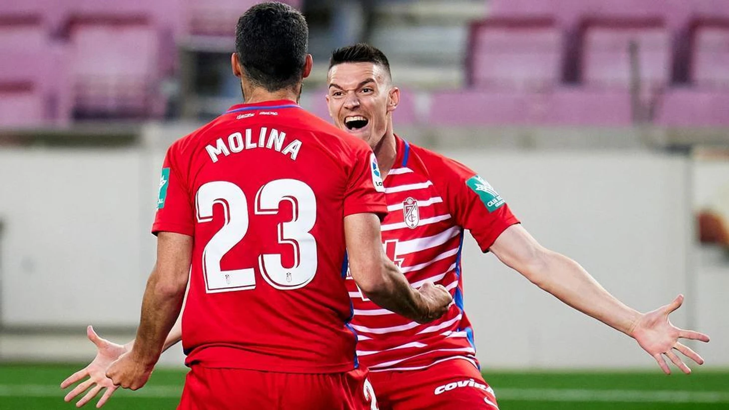 Barcelona 1-2 Granada: Koeman sent off as LaLiga title race sees further twist