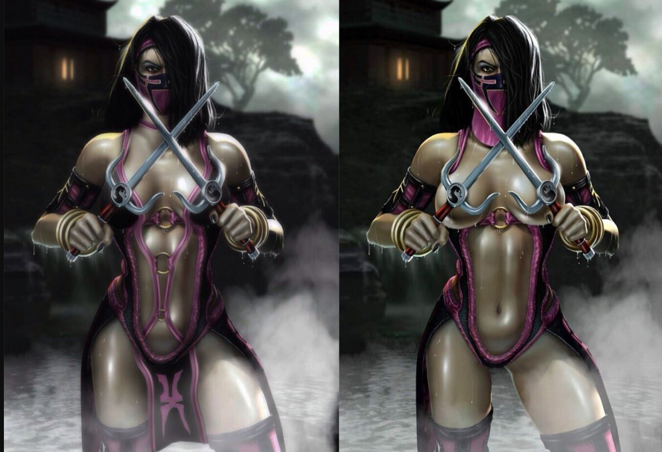 Mileena mk deception