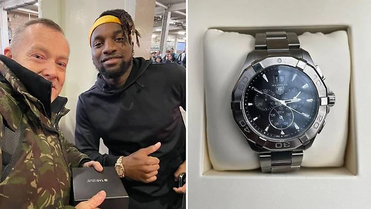 Newcastle United Star Allan Saint-Maximin Gives Fan £2,000 Watch In Unbelievable Gesture