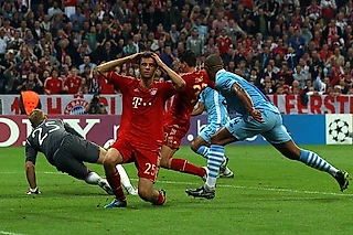 Как «Ман Сити» играл с «Баварией» в своем дебютном розыгрыше ЛЧ (сезон 2011/2012)