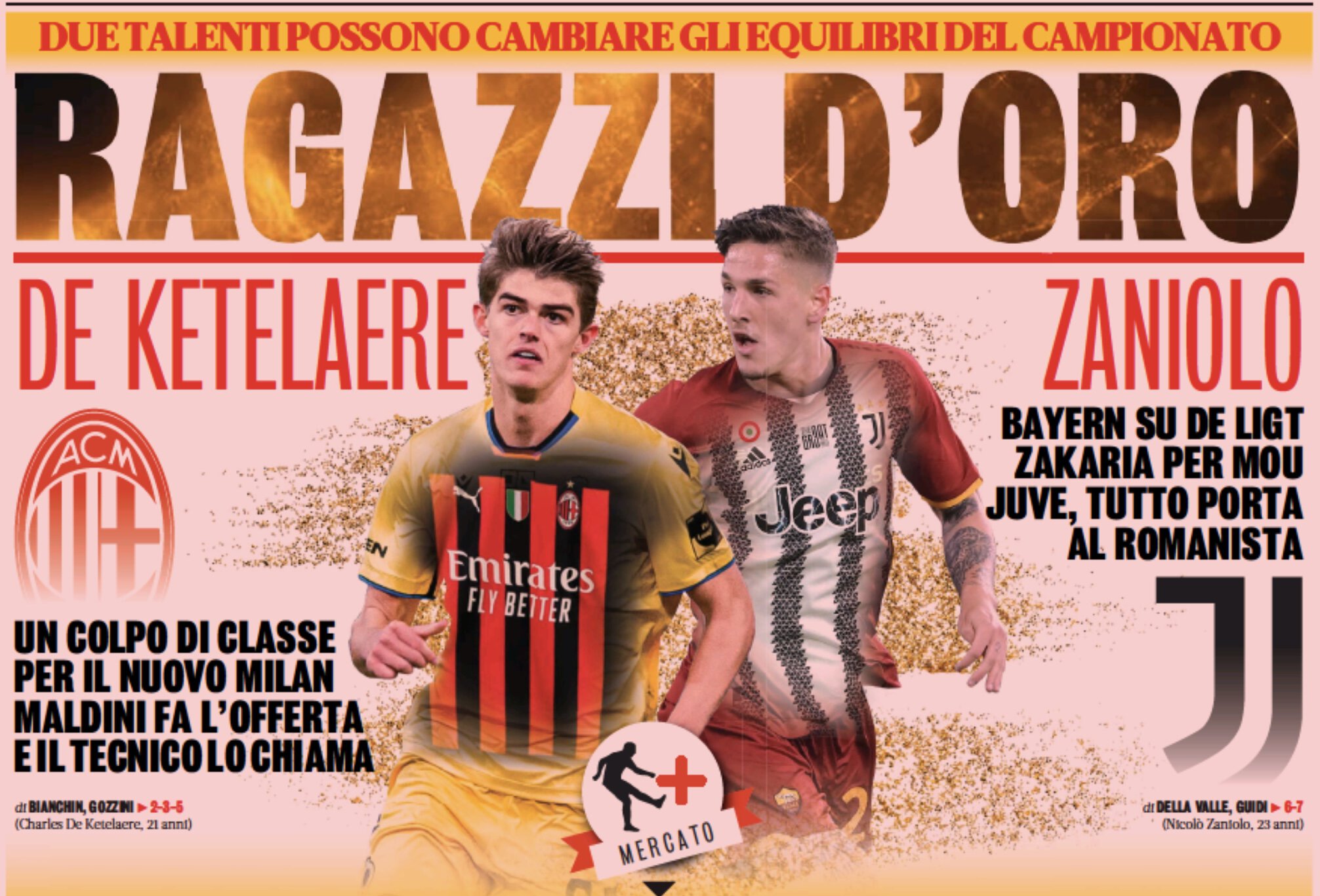 Золотые ребята. Заголовки Gazzetta, TuttoSport и Corriere за 5 июля