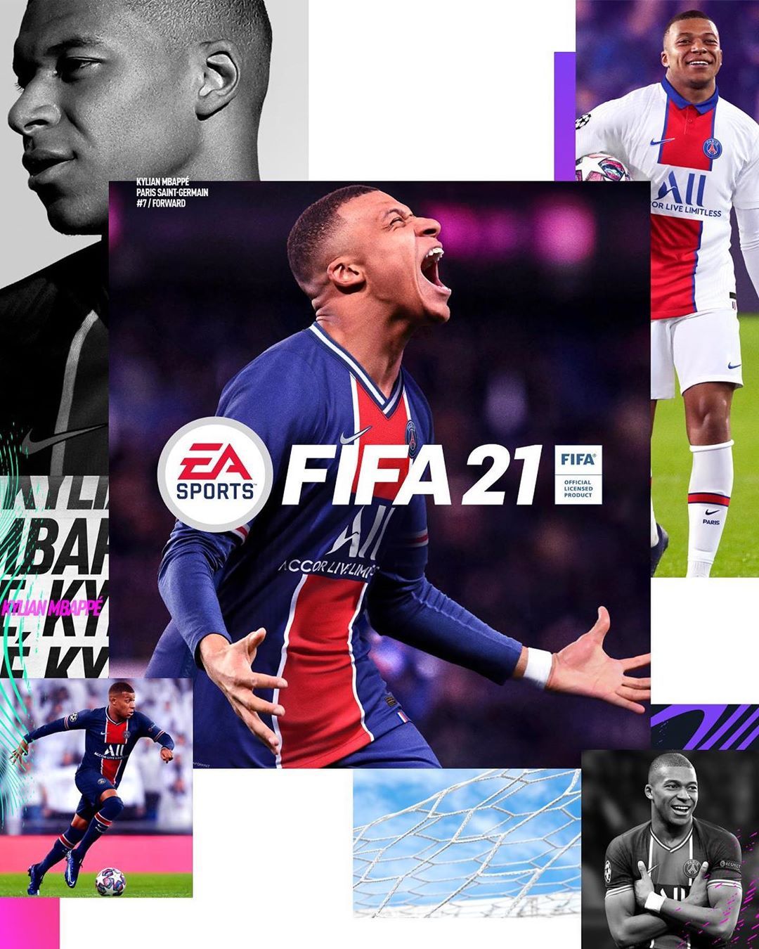 Килиан Мбаппе, FIFA 21, EA Sports