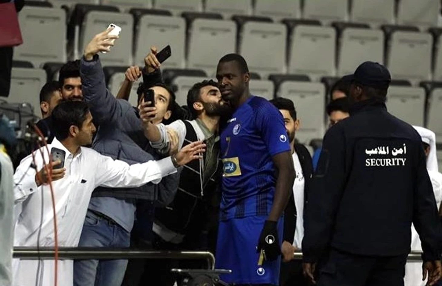 Шейк Диабате и фанаты