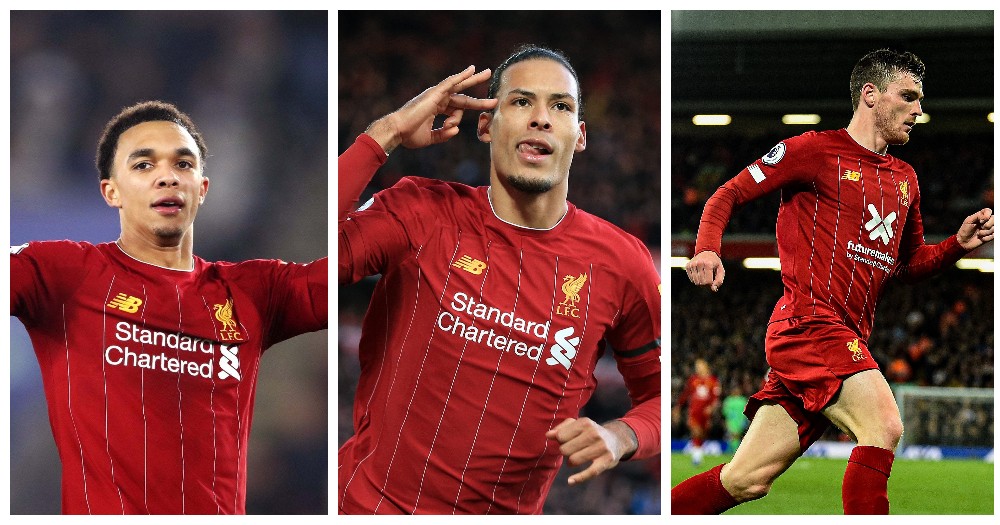 Трент Александер-Арнолд, Эндрю Робертсон, Вирджил ван Дейк, Садьо Мане, Ливерпуль, Джордан Хендерсон