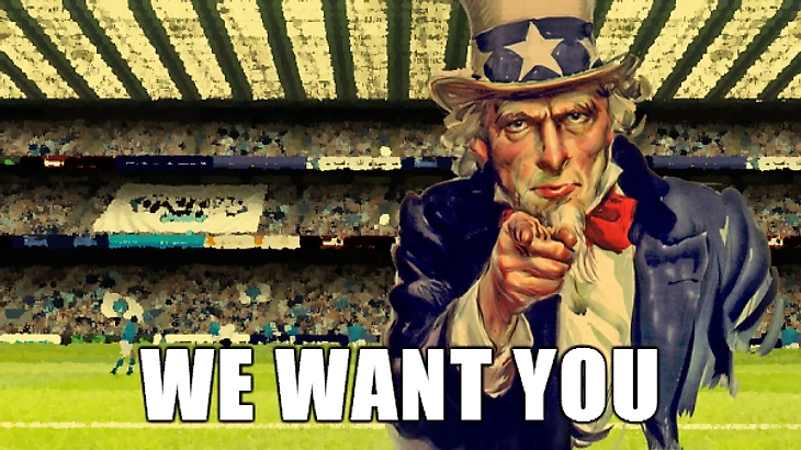 WE WANT YOU