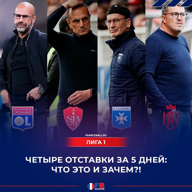 Лига 1 потеряла четырех тренеров за 5 дней. Но стоит ли оно того?