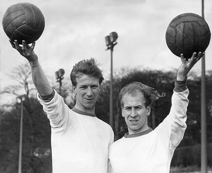 Джек и Бобби Чарльтоны - победители ЧМ 1966