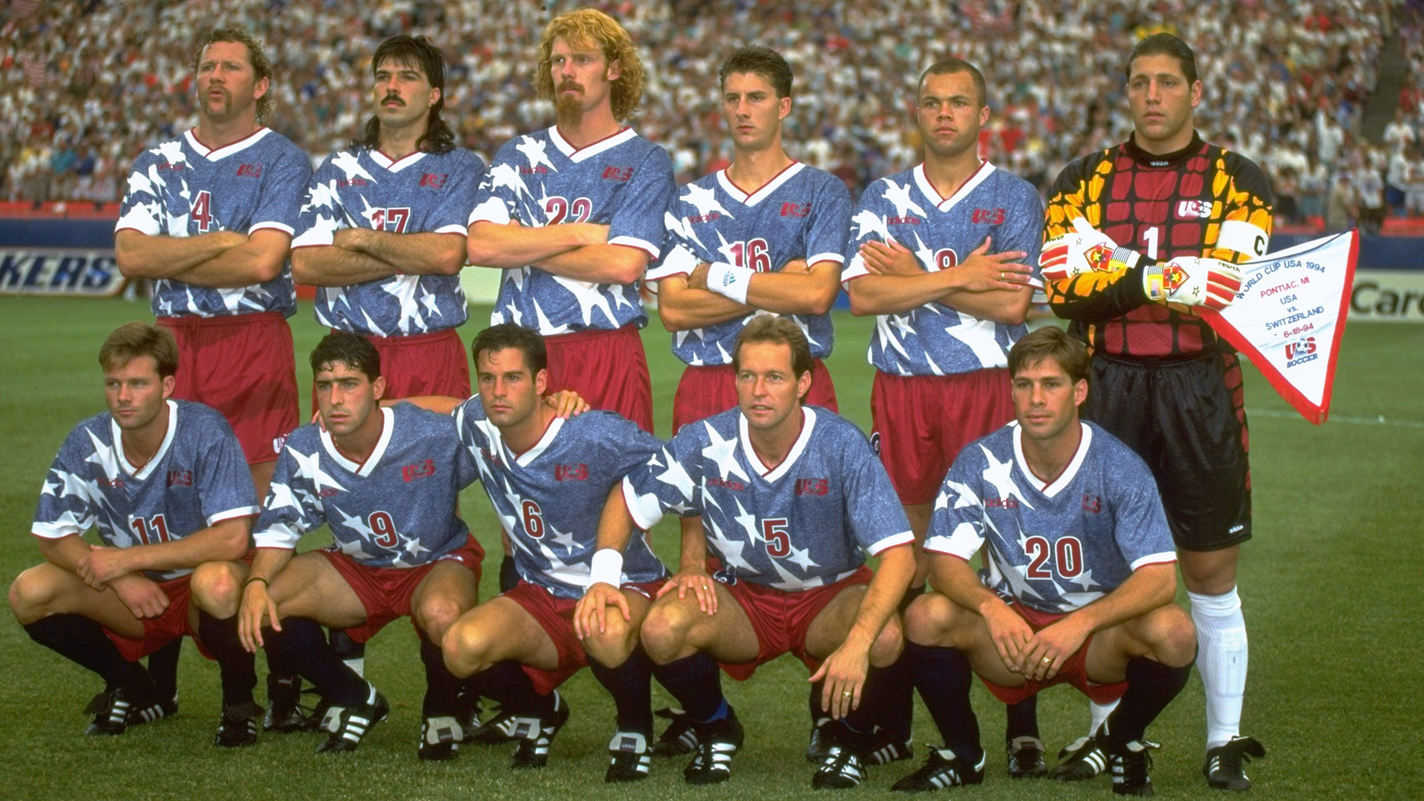 Состав сборной США на ЧМ-1994.