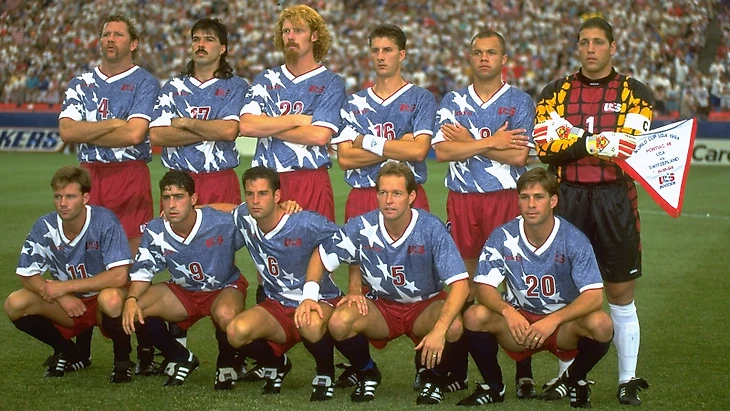 Состав сборной США на ЧМ-1994.