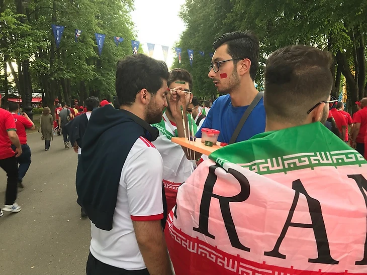 Иранцы в Питере